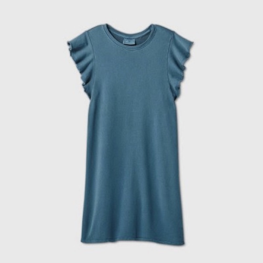 Target Universal thread flutter sleeve T-shirt dress - navy